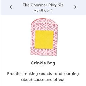 Lovevery Crinkle bag